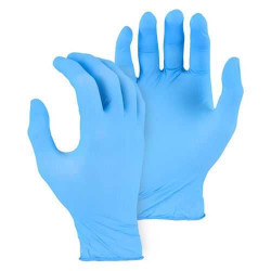 3273 - Disposable Medical Grade 4 MIL Nitrile Glove, Powder-Free, Blue 1/BX