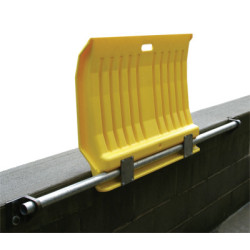 00225 FIXED POLY DOCKPLATE FOR HAND TRUCKS - 258-1796 - Eagle Mfg