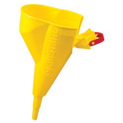 Funnel Attachments for Type I Steel Safety Cans, Funnel, Slip-On - 400-11202Y - Justrite