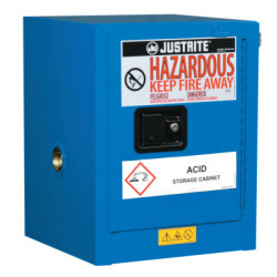 Sure-Grip EX Countertop Hazardous Material Steel Safety Cabinet, 4 Gallon - 400-860428 - Justrite