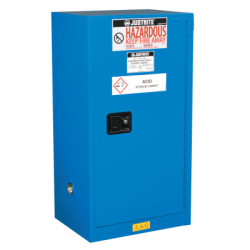 Sure-Grip EX Compac Hazardous Material Steel Safety Cabinet, 15 Gallon - 400-861528 - Justrite