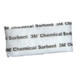 Chemical Sorbent Pillows, Absorbs .5 gal - 498-P-300 - 3M