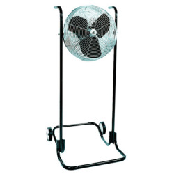 Industrial Floor Fans, High Stand, 18 in, 3-Speed - 737-F-18H-TE - TPI Corp.
