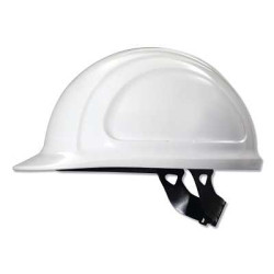  North Zone N10 Quick Fit Hard Hat, 4 Point, Front Brim, White - 068-A59010000 - Honeywell New Part#N10010000