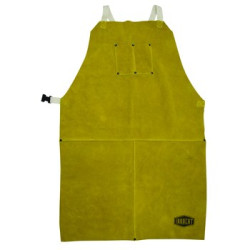 LEATHER APRON  ANODIZEDSNAPS AND RIVETS  KEVLAR
