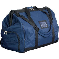 Gear Bag, Blue, Polyester, 28L x 22H x 16.5W, Pad Shoulder Strap